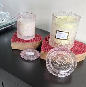 La Jolie Muse Santal Rosé Candle and Rose Oud set